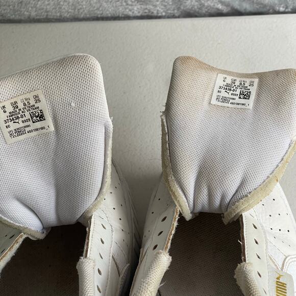 Puma Sneakers Womens 8.5 White Cali Wedge Platform Lace Up Sneaker 373438-01 - Picture 16 of 16